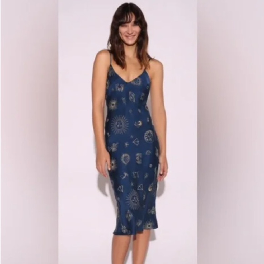 Realisation Par The 1996 Dress in Zodiac Pattern